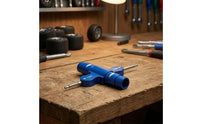 Cross Driver Two-endedEnded Multi-Tool Machined Wrench with Screwdriver for RC Hobbyists, Hobbyists