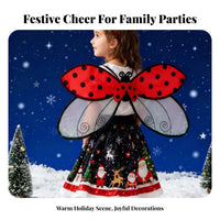 Ladybug Appendages Adorable Design Ladybird Costume Appendages Comfortable to Wear Cosplay Outfit for Cosplayers, Adults, Christmas, Halloween