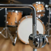 Drum Cymbal Extension Arm Multi-Functional Clamping Cymbal Reach Arm Adjustable Drum Set Extension Mount for Studio Audio Production