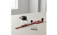 Router Base with Positioning Ruler Router Circle Cutting Jig Wear-Resistant Tool for Woodworkers, Carpenters, Workshops