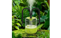Dry-off Protection Reptile Fogger Transparent Reptile Fogger Humidifier Large Capacity Terrarium Humidifier Low Noise for Pet Owners, Home