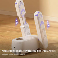 Deodorizer Electric Boot and Glove Dryer Quick Drying Electric Boot Dryer 360° Surround Heating for Boxers, Athletes, Travel, Winter