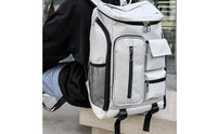 Double Shoulder Straps Badminton Backpack Lightweight Athletic Gear for Men