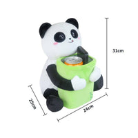 Decorative Cartoon Creature Car Tissue Box Washable Cartoon Creature Car Organizer Double Strap Design for Children, Long-Distance Travel