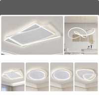 Energy Saving LED Ceiling Lamp Slim Design Minimalist Flush Mount Light