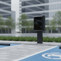 EV Charging Protection Cabinet Lockable Charging-Pile Protection Cabinet Secure EV Enclosure for Parking Lots