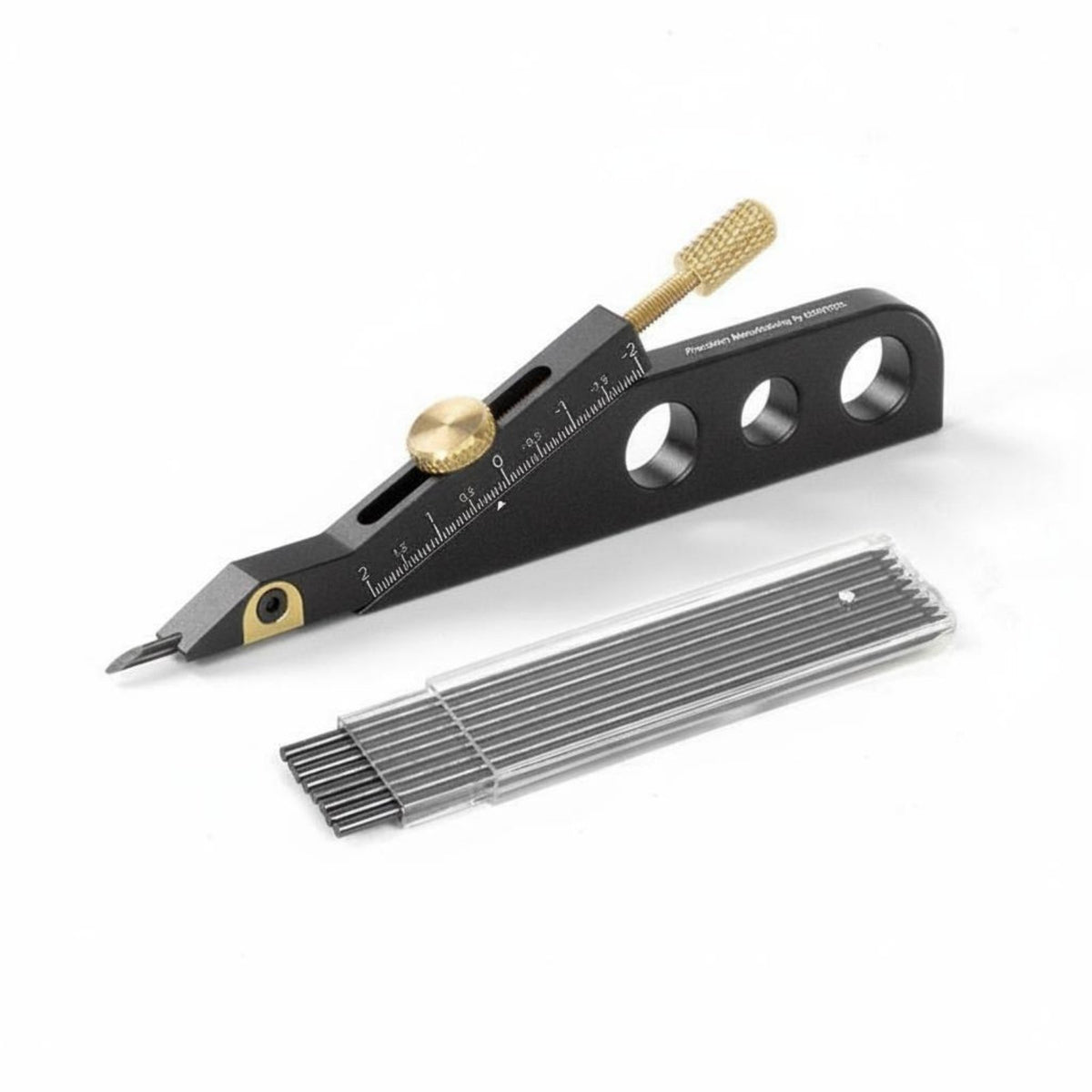 Adjustable Guitar Nut Slotting Marking Tool Long-Lasting Luthier Marking Gauge Rust-Proof for Luthiers, Workshop