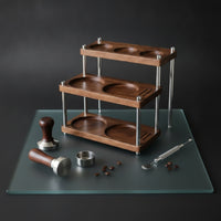 coffee Pressing Station Three-Tier Coffee Pressing Station Easy to Neat Coffee Accessories Organizer for Cafe