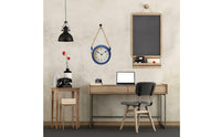 Mute Nordic Aesthetic Wall Wall Timepiece Quartz Movement Home Decor Retro for Office