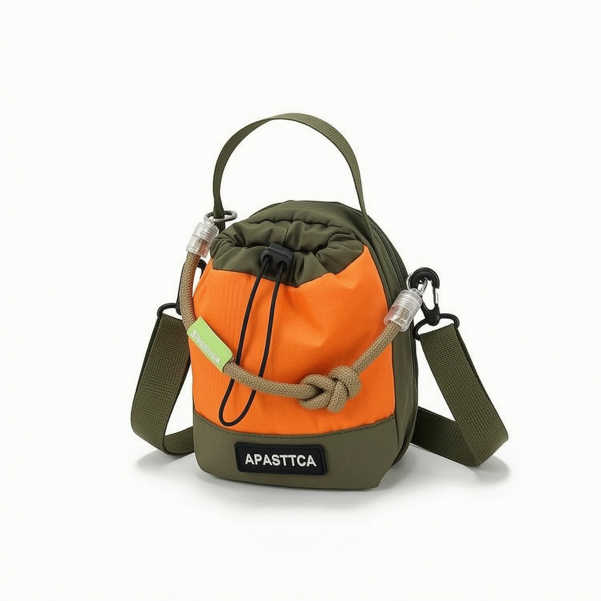 Structured Mini Crossbody Bag Small Bucket Crossbody Bag Casual Bucket Purse Versatile for Women, Commuters, Travel