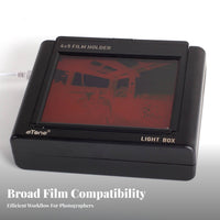 Multi-Format Support LED Film Copying Light Box Adjustable Brightness Slide and Negative Copier Even Illumination for Archiving, Home Studio