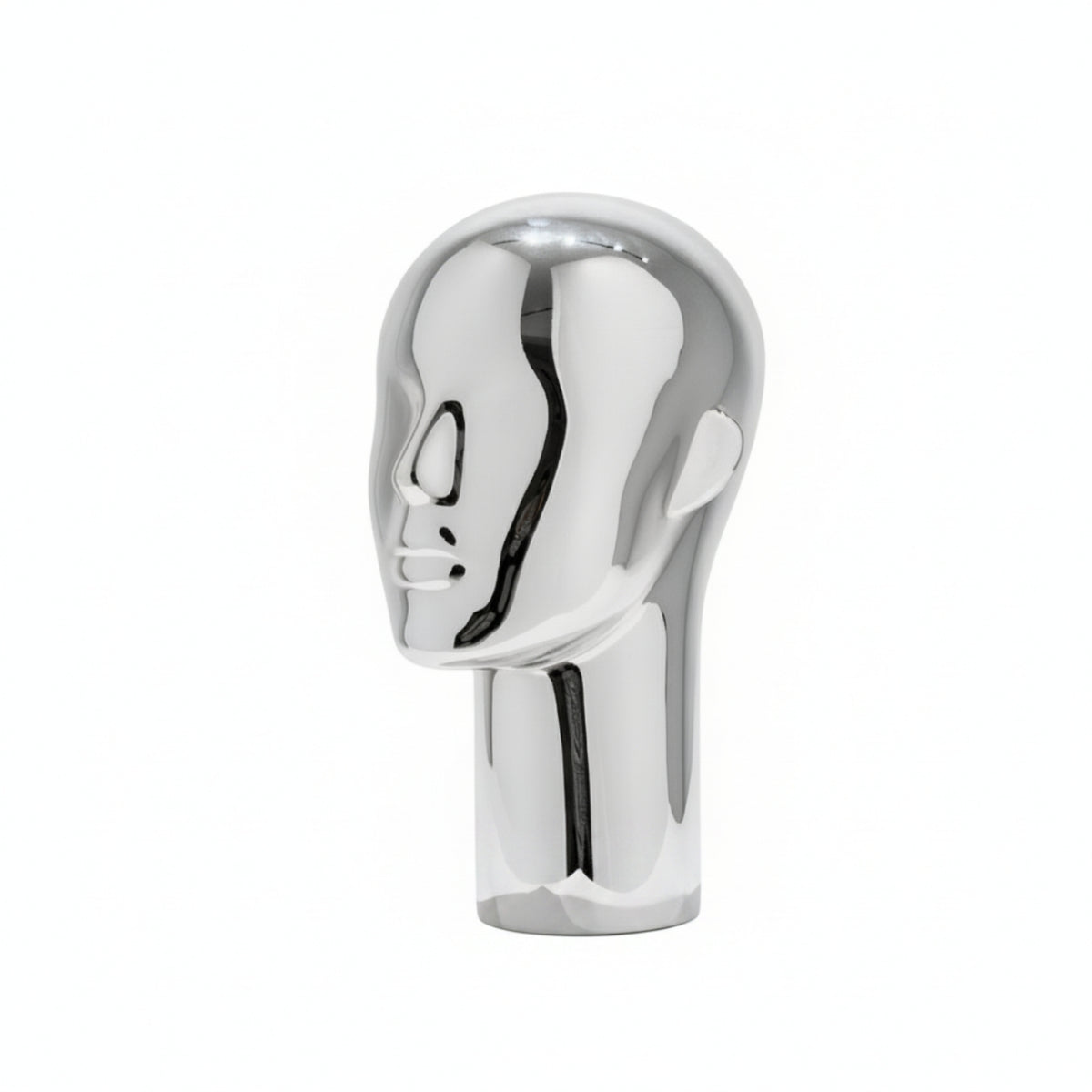 Mannequin Head Modern Hairpiece Display Head Shaped Hat Display Stand for Retailers, Hairstylists, Retail Store, Countertop