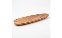 Sandalwood Tray Irregular Wood Serving Tray Wood Serving Platter Multifunctional Rustic-Style for Hosts, Tea Service