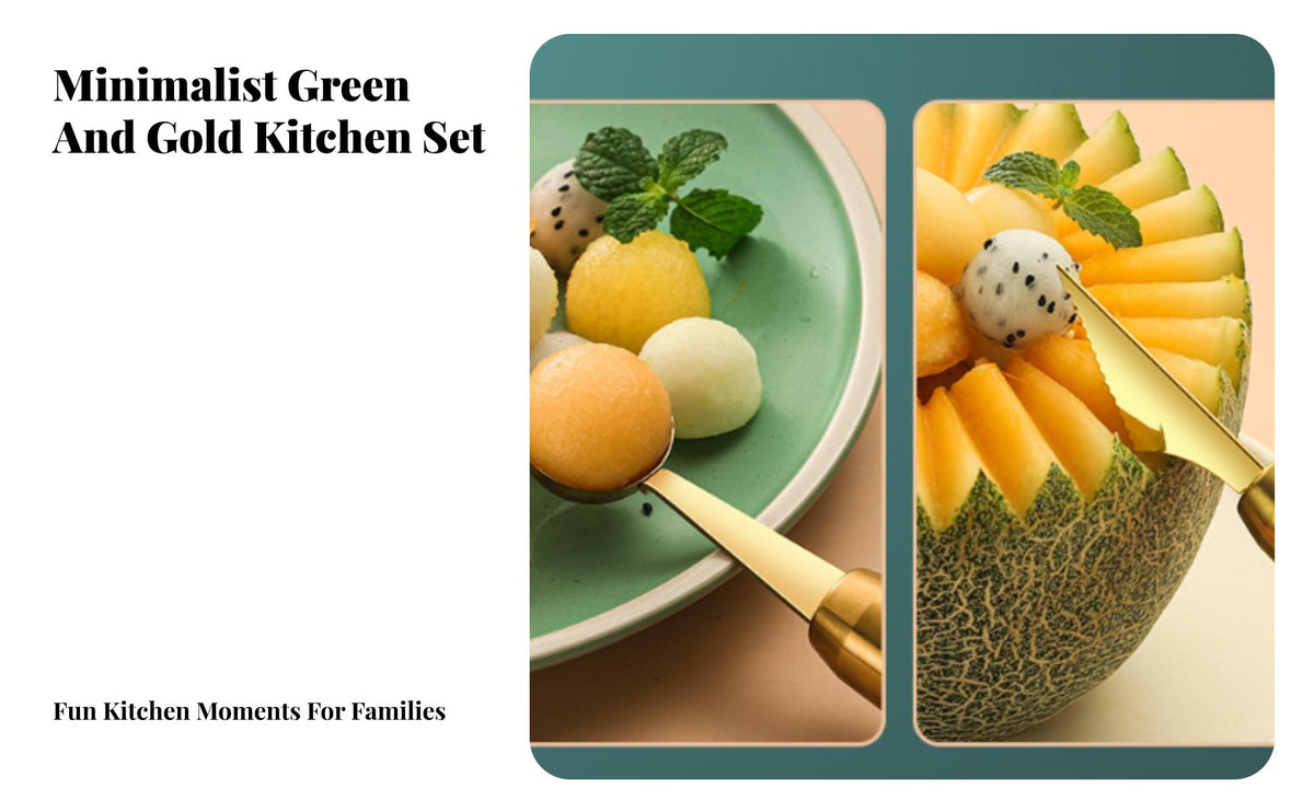 5 Pieces Water Fruit Baller Stainless Steel Fruit Baller Dipper Water Fruit Baller Versatile Fruit Baller Dipper Set