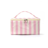 Transparent Cosmetic Bag Water-Resistant Transparent Toiletry Bag Toiletry Case with Zipper Lightweight for Travelers