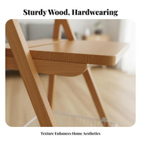 Rolling Trolley Two Tier Storage Sturdy Wood for Living Room
