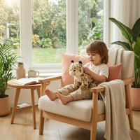 Soft Toy Lynx Toy Soft Lynx Stuffed Animal Realistic for Playroom, Bookshelf