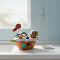 Light-up Bathtub Toy with Shower Head Colorful Musical Bathtub Toy Fun Water Play Set Sensory for Toddlers, Babies