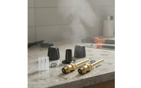 Three Handle Faucet Rebuild Kit Easy to Install Faucet Rebuild Trim Set Reliable Performance Washroom Hardware for Repair