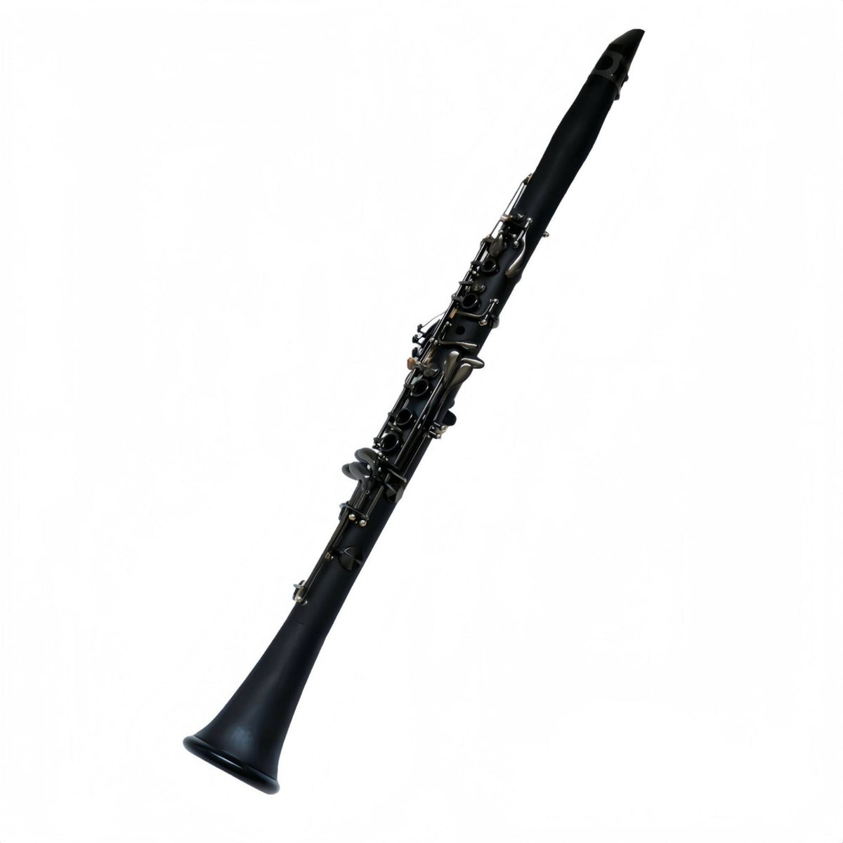 Clarinet  -Style Clarinet with Hard Case Straight-Body Woodwind Instrument for Academic Band
