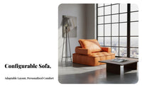 Configurable Modular Unit Lounger Long-Lasting Smart Material Upholstery Textile Configurable Sleeper Sectional Reconfigurable