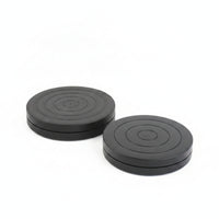 Decorating Turntable Low-Profile Pottery Wheel with Grooves Smooth-Turning Clay Sculpting Stand for Dessert Artists, Art Class, Kitchen Countertop