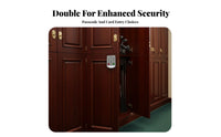Electronic Locker Lock Anti-Peep Technology Smart Cabinet Lock Security Hardware Public & Private Modes Emergency Universal