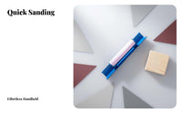Inside Corner Sanding Block Ergonomic Handle Drywall Corner Tool Smooth Finish 90 Degree Drywall Sander for Handy Homeowners, Interior Corners