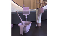 Hair Dye bowl Brush Set Chinese Design Create Hair Dye Brush and Bowl Set Reusable Hairdressing Supplies for Home