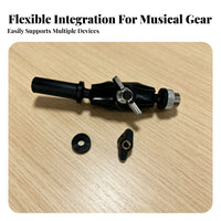Adjustable Clamp Bracket Rubberized Grip Hardware Metal