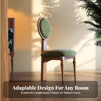 Retro stylish Woven Seat Armchair Curved spinerest Dining Chair sturdy Construction Household Furniture Ergonomic Design for Interior Decorators, Restaurateurs, Kitchen, Living Room, Restaurant, Bedroom