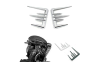 Storage Compartment Trim Chrome Motorcycle Trim Pieces Aftermarket for Long-Distance Bike Owners