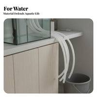 Aquarium Water Change Hose Soft Water Tube Odorless Flexible PVC Tube for Household, Garden, Irrigation