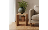 Vase with Stripe Pattern Hand-Painted Floor Vase Rustic Aesthetic for Interior Designers, Art Collectors