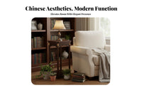 Space Saving Chinese Design Flower Stand Hollow Carved Details Tall Flower Pot Holder Solid Wood Tall Wooden Plant Table Multi-Functional for Balcony, Living Room