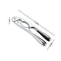 Multifunctional Walnut Sheller Tool Long-Lasting Heavy Duty Nutcracker Non-Slip Handle for Restaurant, Seafood Boil