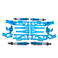 Metal Upgrade Parts Duradero RC Car Parts with Shock Absorbers Shock System Kit Anodized Kit De Amortiguadores RC Ligero