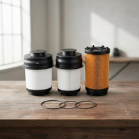 3 Pieces Easy to Install Water Separator Filter Long-Lasting Fuel Filter Component for Garage