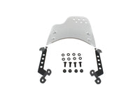 Small Motorcycle Windscreen Aluminum Alloy Wind Deflector for Vintage-Style Motorcycle Owners