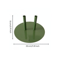 Floor Standing Wedding Flower Base Stable Support Round Metal Flower Stand Heavy Duty Flower Arrangement Display Stand