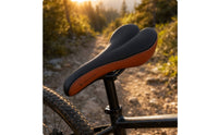 Ergonomic Sport Cycle Saddle Padded Cycle Saddle with Metal Slim Waterproof Bike Seat Lightweight for Commuters, Road Cycling, Daily Commuting