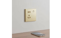 Automated Power Receptacle Timer Function Wall Outlet Family Sharing Control Power