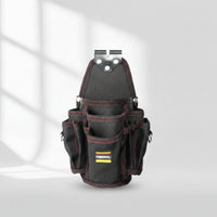 Electrician Tool Pouch Long-Lasting Tool Pouch with Belt Clip Compact Reinforced for Electricians, Jobsite, Repairs