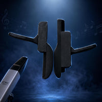 2 Pieces Comfortable Hold Wind Instrument Hand Rest Wear-Resistant Ergonomic Hand Grip Easy Install Music Accessory Sturdy for Roland AE20 and AE30 Players, Playing