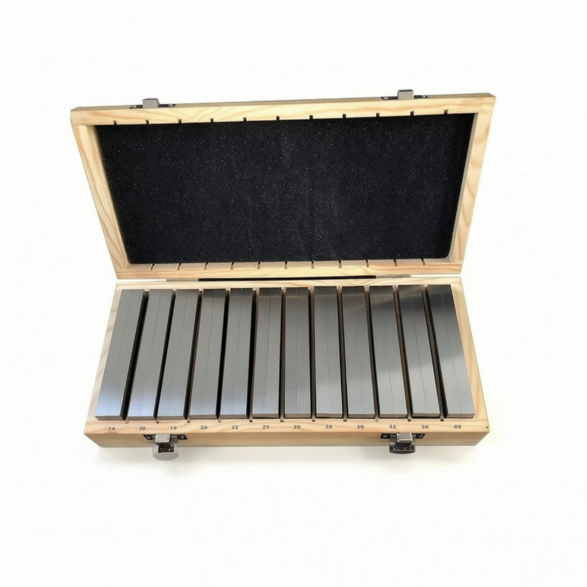 24 Pieces Parallel Gauge Block Set Accurate Parallel Block Set Hardened Tooling for Machinists, Inspectors