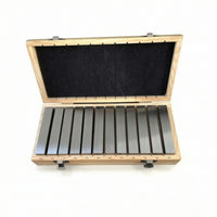 24 Pieces Parallel Gauge Block Set Accurate Parallel Block Set Hardened Tooling for Machinists, Inspectors