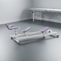 Knee Crawl Machine Adjustable Incline Back Exercise Machine Waist Training Machine Padded Home Gym Equipment Built-in Counter