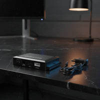 USB-C IDE Serial ATA Adapter Plug and Play Triple-Use Converter Hot-Swappable USB to Serial ATA IDE Adapter for IT Professionals, Data Recovery