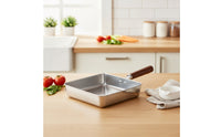 Square Frying Pan Thickened Square Pan Cookware for Individuals, Kitchen