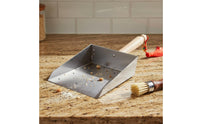 Mini Desktop Dustpan Thickened Stainless Steel Dustpan Compact Household Cleaning for Kids, Desk, School